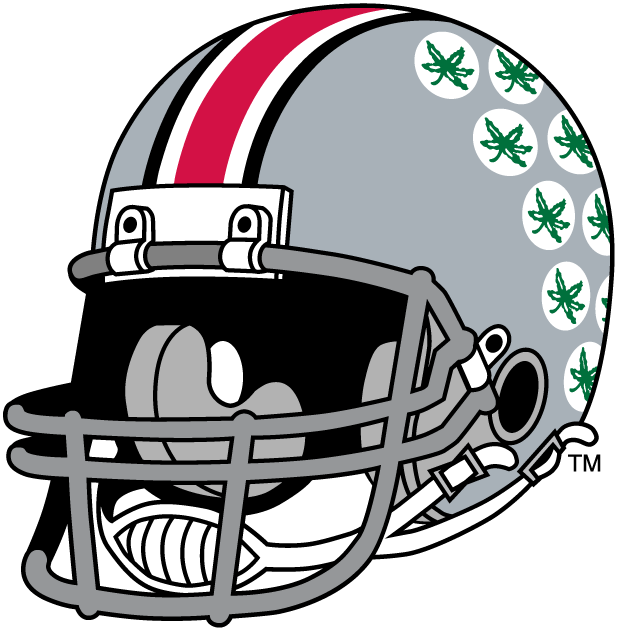 Ohio State Buckeyes 1968-Pres Helmet Logo t shirts DIY iron ons